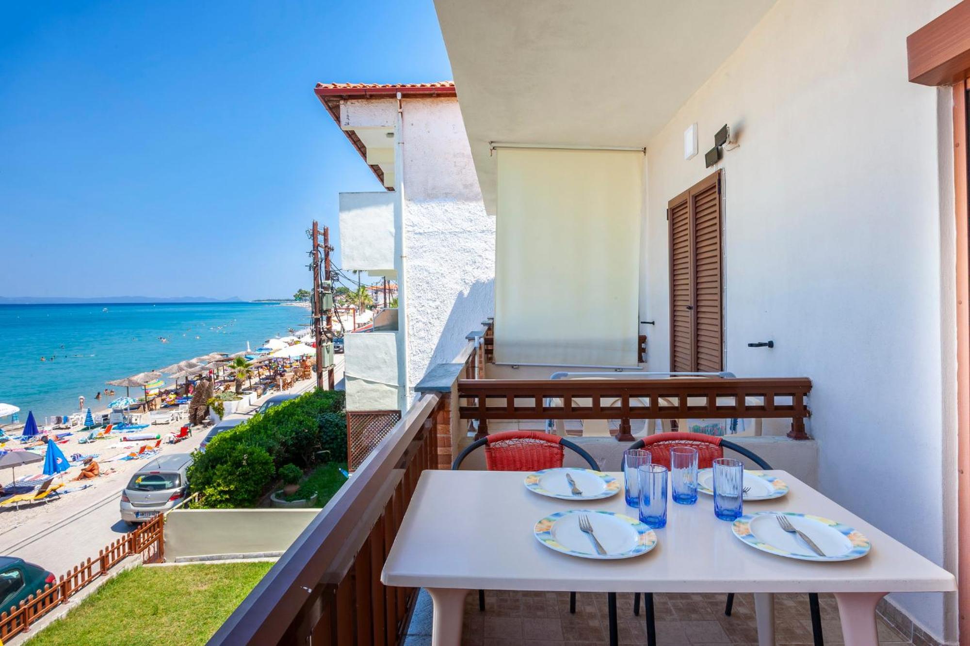 Rafaella Sea View Apartments 2 Pefkochori Exterior foto