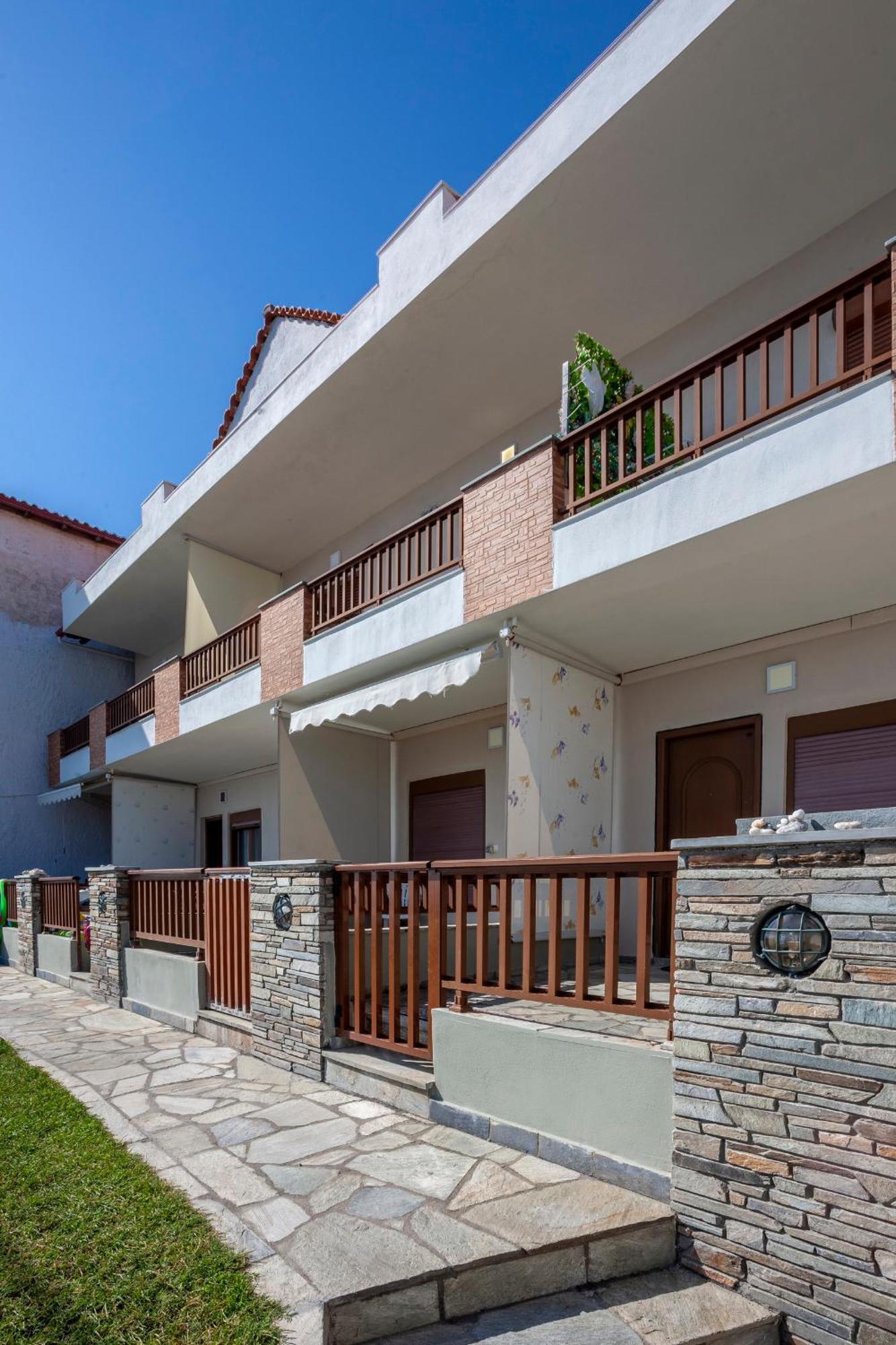 Rafaella Sea View Apartments 2 Pefkochori Exterior foto